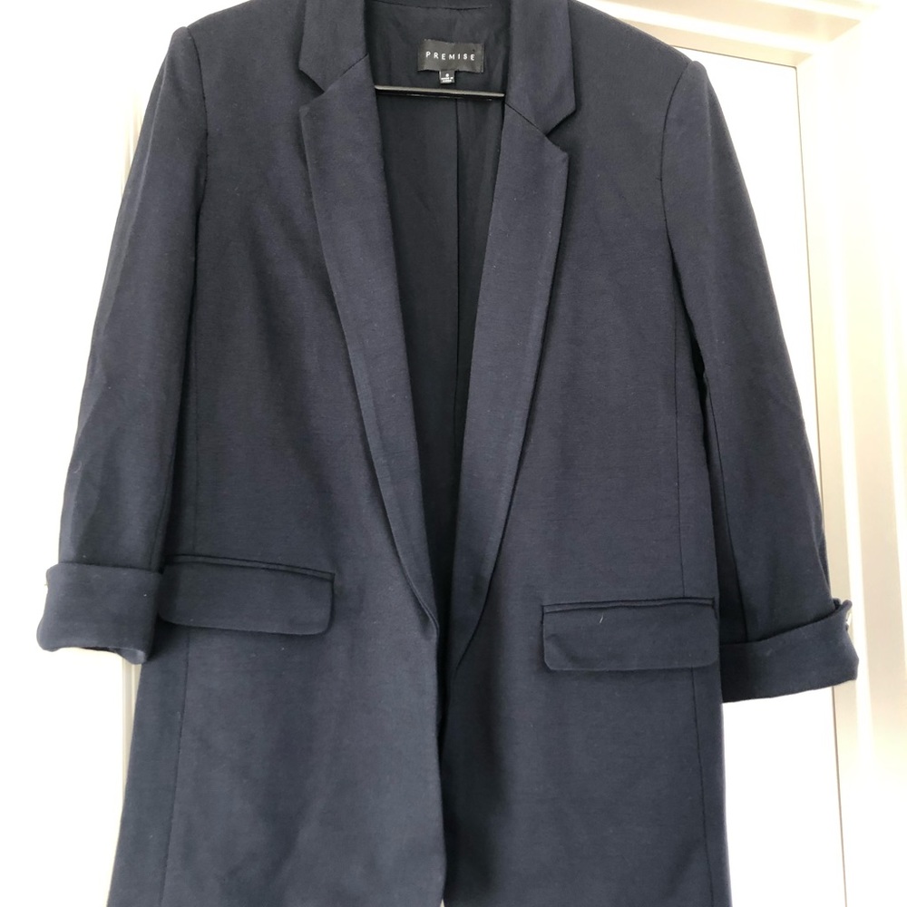 Navy blue blazer